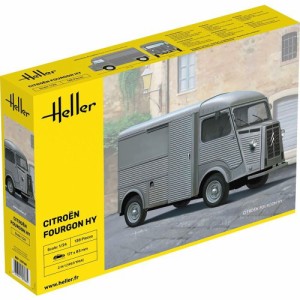 1／24 シトロエン 有蓋 HYバン 【HE80768】 (プラスチックモデルキット)おもちゃ プラモデル