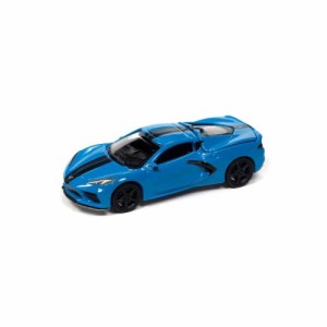 AUTO WORLD 1／64 2020 シェビーコルベット ラピッドブルー／ブラック 【AWSP124B】 (ミニカー)ミニカー