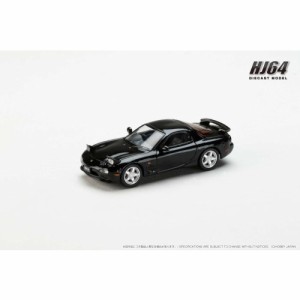 1／64 アンフィニ RX-7 (FD3S) TYPE RS ブリリアントブラック 【HJ644007ABK】 (ミニカー)ミニカー