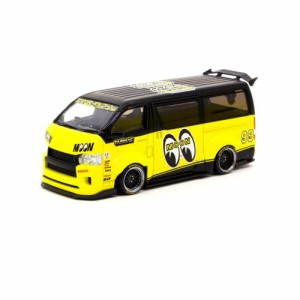 『TARMACWORKS』 Toyota Hiace Widebody  Mooneyes Team Van (1／43 Scale)【T43-024-ME99】 (ミニカー)ミニカー