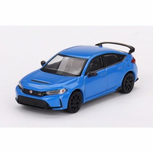 MINI-GT 1／64 Honda シビック Type R 2023 ブーストブルーパール(左ハンドル) 【MGT00637-L】 (ミニカー)ミニカー