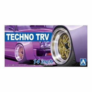 アオシマ テクノTRV 14インチ 1／24 【ザ☆チューンドパーツ 53】 (プラモデル)おもちゃ プラモデル