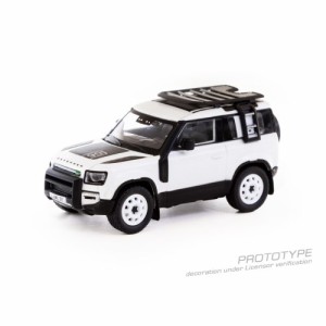 TARMAC WORKS Land Rover Defender 90  White Metallic Lamley Special Edition (1／64 Scale) 【T64G-019-WH】 (ミニカー)ミニカー