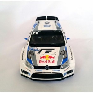 1／24 フォルクスワーゲン ポロ R WRC 2013 ラリー・ド・フランス-アルザス ウィナー WRCチャンピオン 【BEL005】 (プラスチックモデ....