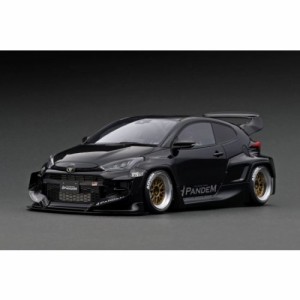 ignition model 1／18 PANDEM GR YARIS (4BA) Black 【IG2901】 (ミニカー)ミニカー