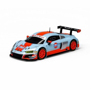 POP RACE 1／64 Audi R8 LMS Gulf Livery 【PR64-R8EV-GULF】 (ミニカー)ミニカー