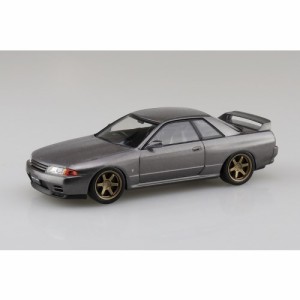 ザ☆スナップキット ニッサン R32スカイラインGT-R カスタムホイール(ガングレーメタリック) 1／32スケール 【14-SP1】 (プラスチッ....