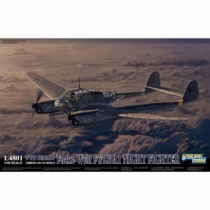 1／48 WWII ドイツ軍 フォッケウルフ Fw189A-1 夜間戦闘機 【L4801】 (プラモデル)おもちゃ プラモデル