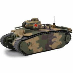 モーターシティクラシック 『WW.II』 1／43 WW.II フランス軍 シャールB1重戦車 第15歩兵連隊第3中隊 1940年 フランス 完成品 1／43....