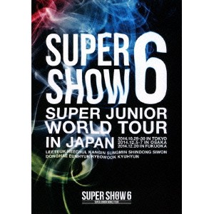 SUPER JUNIOR／SUPER JUNIOR WORLD TOUR SUPER SHOW6 IN JAPAN《DVD2枚組 通常版》 【DVD】