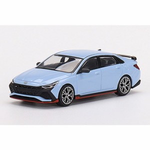 『MINI-GT』 1／64 Hyundai エラントラ N パフォーマンスブルー(左ハンドル) 【MGT00404-L】(ミニカー)ミニカー