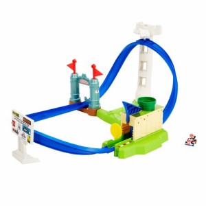 ホットウィール マリオカート サーキットコースおもちゃ こども 子供 男の子 ミニカー 車 くるま 5歳 スーパーマリオブラザーズ