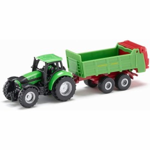 SK1673 DEUTZ-FAHR トラクター 肥料散布車おもちゃ こども 子供 知育 勉強 3歳