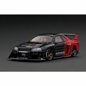 『ignition model』 LB-ER34 Super Silhouette SKYLINE Black／Red (1／43 Scale)【IG2850】(ミニカー)ミニカー