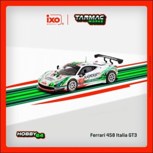 TARMACWORKS 1／64 Ferrari 458 Italia GT3 24 hours of Spa 2016 【T64-074-16SPA49】 (ミニカー)ミニカー