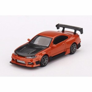 MINI-GT 1／64 Nissan シルビア S15 D-MAX メタリックオレンジ (右ハンドル) 【MGT00581-MJ】 (ミニカー)ミニカー