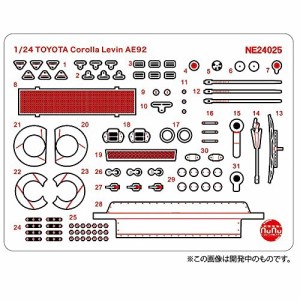 プラッツ／nunu 1／24 レーシングシリーズ トヨタ カローラ レビン AE92 Gr.A 1991 オートポリス用ディテールアップパーツ 【NE24025....