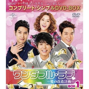 ワンダフル・ラブ〜愛の改造計画〜 BOX1 ＜コンプリート・シンプルDVD-BOX＞ (期間限定) 【DVD】