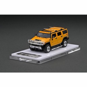 モーターへリックス 1／64 2008 Hummer H2 SUV Metallic Yellow 【TK-MH6403AMY】 (ミニカー)ミニカー