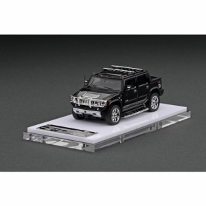 モーターへリックス 1／64 2008 Hummer H2 SUT Metallic Black 【TK-MH6403BMB】 (ミニカー)ミニカー