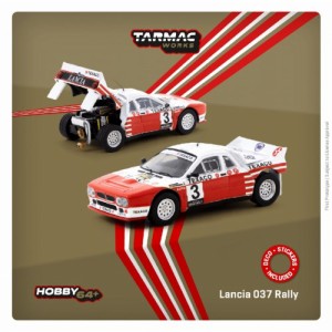 TARMAC WORKS Lancia 037 Rally Rally Van Haspengouw 1985 Winner (1／64 Scale)【T64P-TL002-85RVH03】(ミニカー)ミニカー