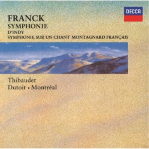 シャルル・デュトワ／フランク：交響曲 ダンディ：フランスの山人の歌による交響曲 【CD】