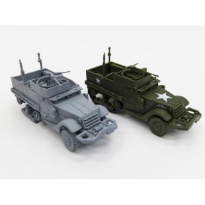 1／72 WW.II アメリカ軍 M3A1 ハーフトラック ノルマンディ 1944年6月 【WS55007】 (プラスチックモデルキット)おもちゃ プラモデル