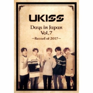 U-KISS／U-KISS Days in Japan Vol.7 -Record of 2017- 【DVD】