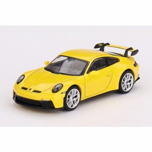 MINI-GT 1／64 ポルシェ 911 (992) GT3 レーシングイエロー(左ハンドル) 【MGT00565-L】 (ミニカー)ミニカー