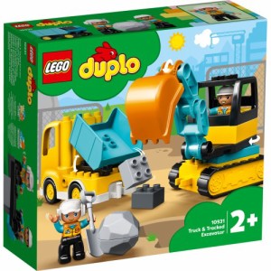 LEGO レゴ デュプロ トラックとショベルカー 10931おもちゃ こども 子供 レゴ ブロック 2歳