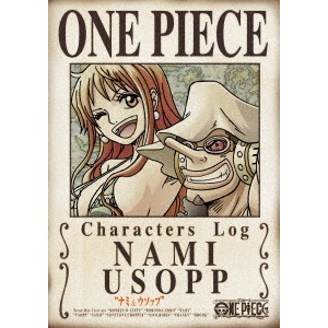 ONE PIECE キャラクターズLog ナミ＆ウソップ 【DVD】