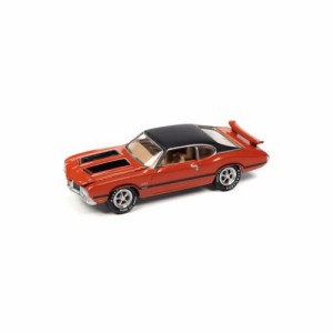 JOHNNY LIGHTNING 1／64 1972 オールズモビル 442 フレームオレンジ／ブラック 【JLSP339A】 (ミニカー)ミニカー