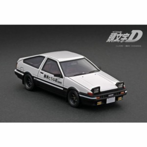 INITIAL D Toyota Sprinter Trueno 3Dr GT Apex (AE86) White／Black (1／43 Scale)【IG2875】 (ミニカー)ミニカー