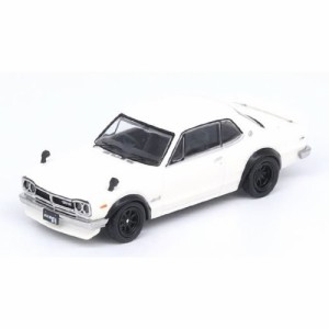 INNO MODELS 1／64 Nissan スカイライン 2000 GT-R (KPGC10) ホワイト 【IN64-KPGC10-WHI】 (ミニカー)ミニカー