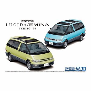 アオシマ トヨタ TCR11G エスティマルシーダ／エミーナ’94 1／24 【ザ☆モデルカー 124】 (プラモデル)おもちゃ プラモデル