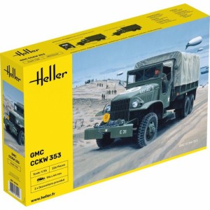 1／35 WW.II アメリカ軍 GMC CCKW 353 トラック 【HE81121】 (プラスチックモデルキット)おもちゃ プラモデル