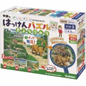 はっけんパズル(きょうりゅう)おもちゃ こども 子供 知育 勉強 3歳