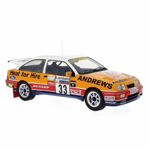 IXO フォード シエラ RS コスワース 1989年 RACラリー ＃33 R.Brookes／N.Wilson Lombard 1／18【18RMC115】(ミニカー)ミニカー