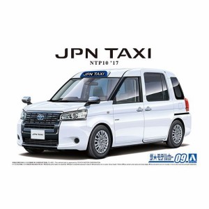 アオシマ  トヨタ NTP10 JPNタクシー ’17 スーパーホワイトII 1／24 【ザ☆モデルカー 9】 (プラモデル)おもちゃ プラモデル
