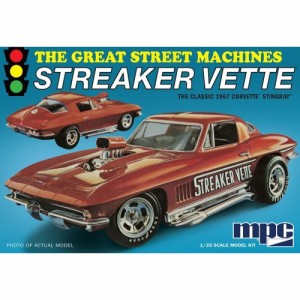 1／25 1967 シェビー コルベット スティングレイ ’Streaker Vette’ 【MPC973】 (プラスチックモデルキット)おもちゃ プラモデル