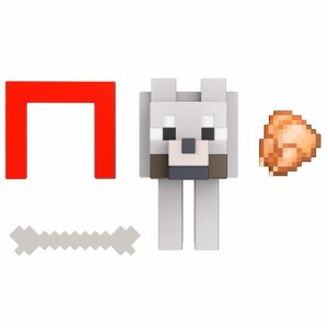 マインクラフト ベーシックフィギュア オオカミ【HTN07】おもちゃ こども 子供 男の子 6歳 MINECRAFT -マインクラフト-