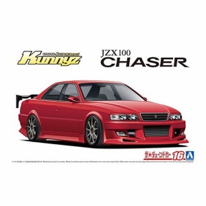 アオシマ Kunny’z JZX100 チェイサー ツアラーV’98 (トヨタ) 1／24 【ザ☆チューンドカー 16】 (プラモデル)おもちゃ プラモデル