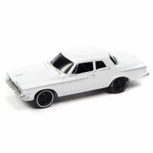 JOHNNY LIGHTNING 1962 プリムス サヴォイ マックス ウェッジ アルパインホワイト 1／64 【JLSP248B】 (ミニカー)ミニカー