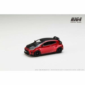 1／64 トヨタ GRMN YARIS サーキットパッケージ エモーショナルレッドII 【HJ643024CR】 (ミニカー)ミニカー