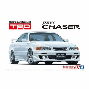 アオシマ TRD JZX100 チェイサー’98(トヨタ) 1／24 【ザ☆チューンドカー 47】 (プラモデル)おもちゃ プラモデル