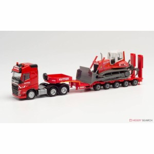 herpa Cars＆Trucks 1／87 ボルボ FH Gl. 6x4 ブルドーザー付 ロウボディーセミトレーラー ’Kutter ’ 【HE312981】 (ミニカー)ミニカー