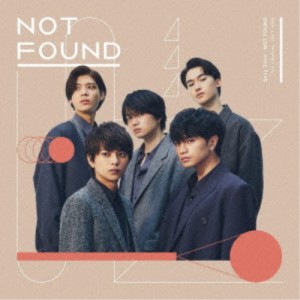 Sexy Zone／NOT FOUND 【CD】