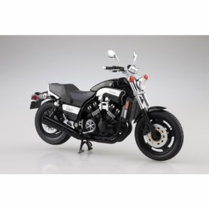 1／12 完成品バイク Yamaha Vmax ブラック2 (塗装済み完成品)ミニカー