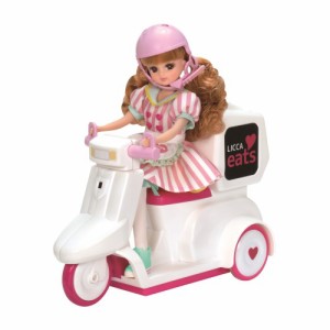 リカちゃんイーツ おとどけスクーターおもちゃ こども 子供 女の子 人形遊び 小物 3歳