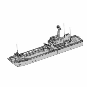 1／700 海上自衛隊 輸送艇1号型 (プラモデル)おもちゃ プラモデル